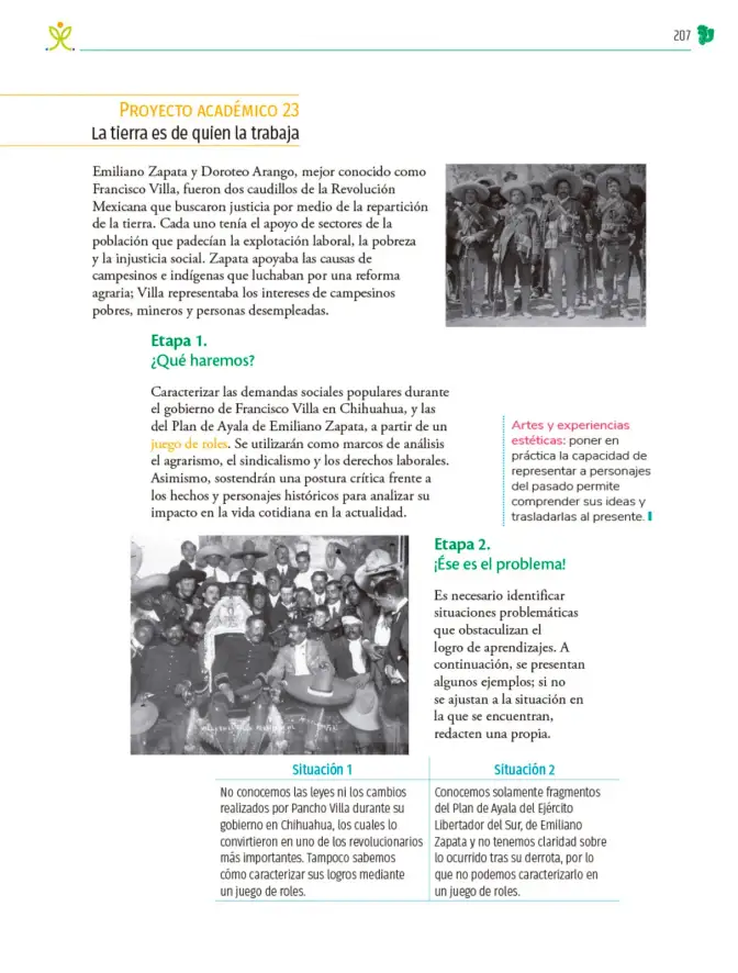 Página 208 de Colección Sk´asolil. Nuestro libro de Proyectos. Tomo II. Libro de Educación Telesecundaria Grado 2° Ciclo Escolar 2025 - 2026