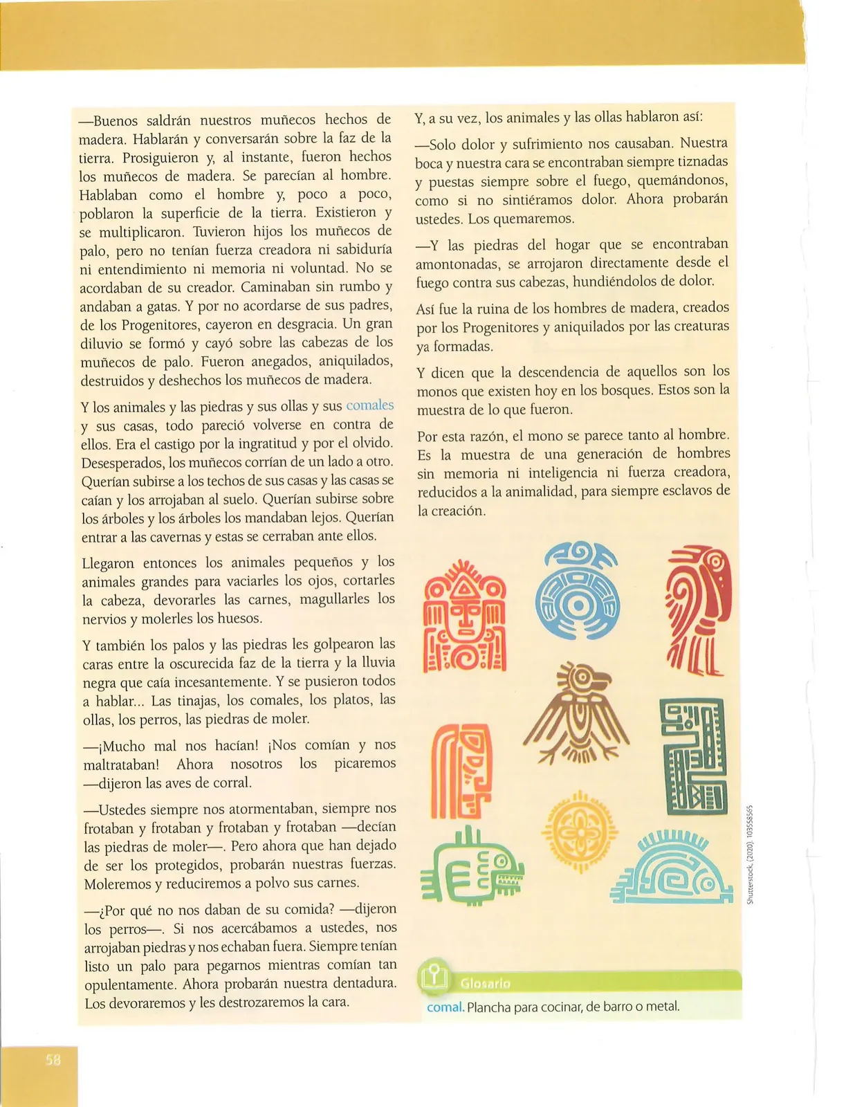 Miniatura página 58 de Lengua Y Literatura · 10 EGB · 2025