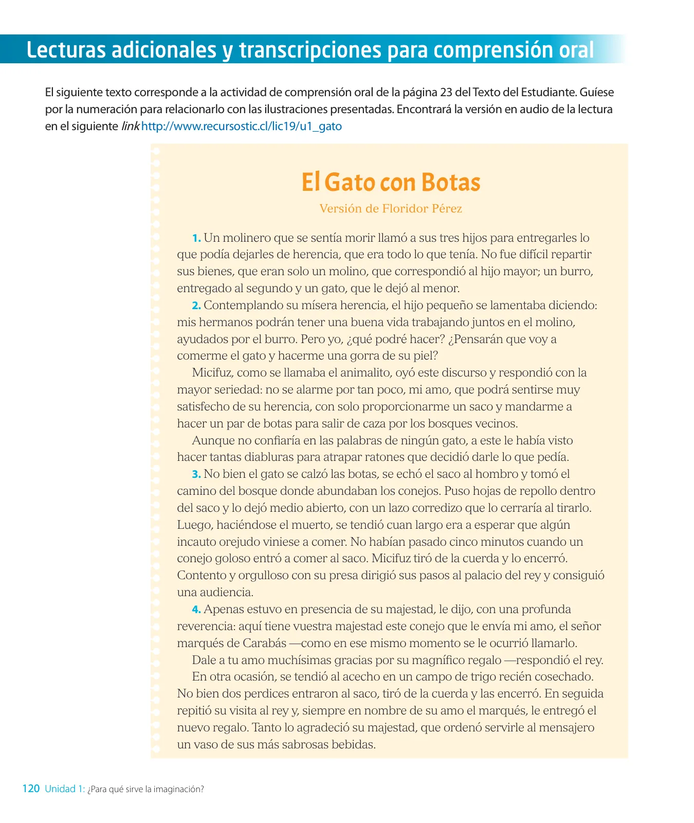Página 122 de Lenguaje y Comunicación – Segundo Básico – Texto del Estudiante MINEDUC – Descargar PDF · 2024