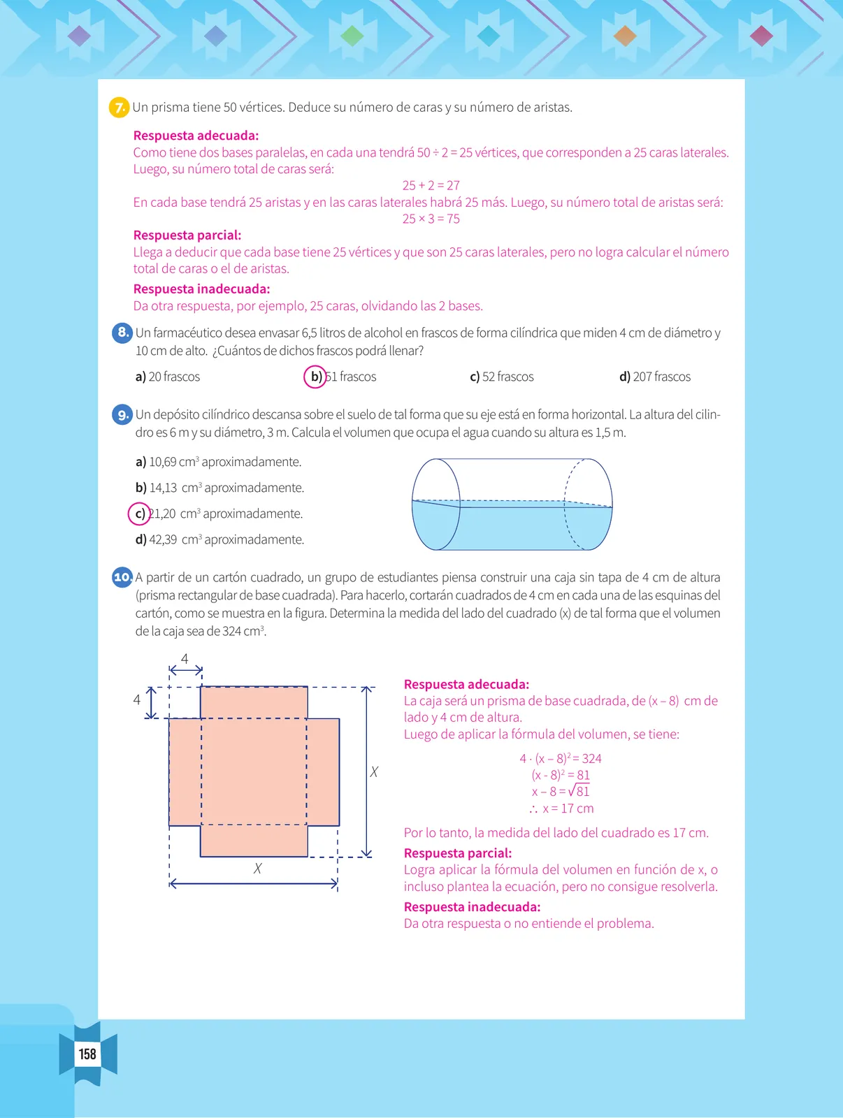 Página 160 de Resolvamos problemas 1 : manual para el docente 2018 · 2018
