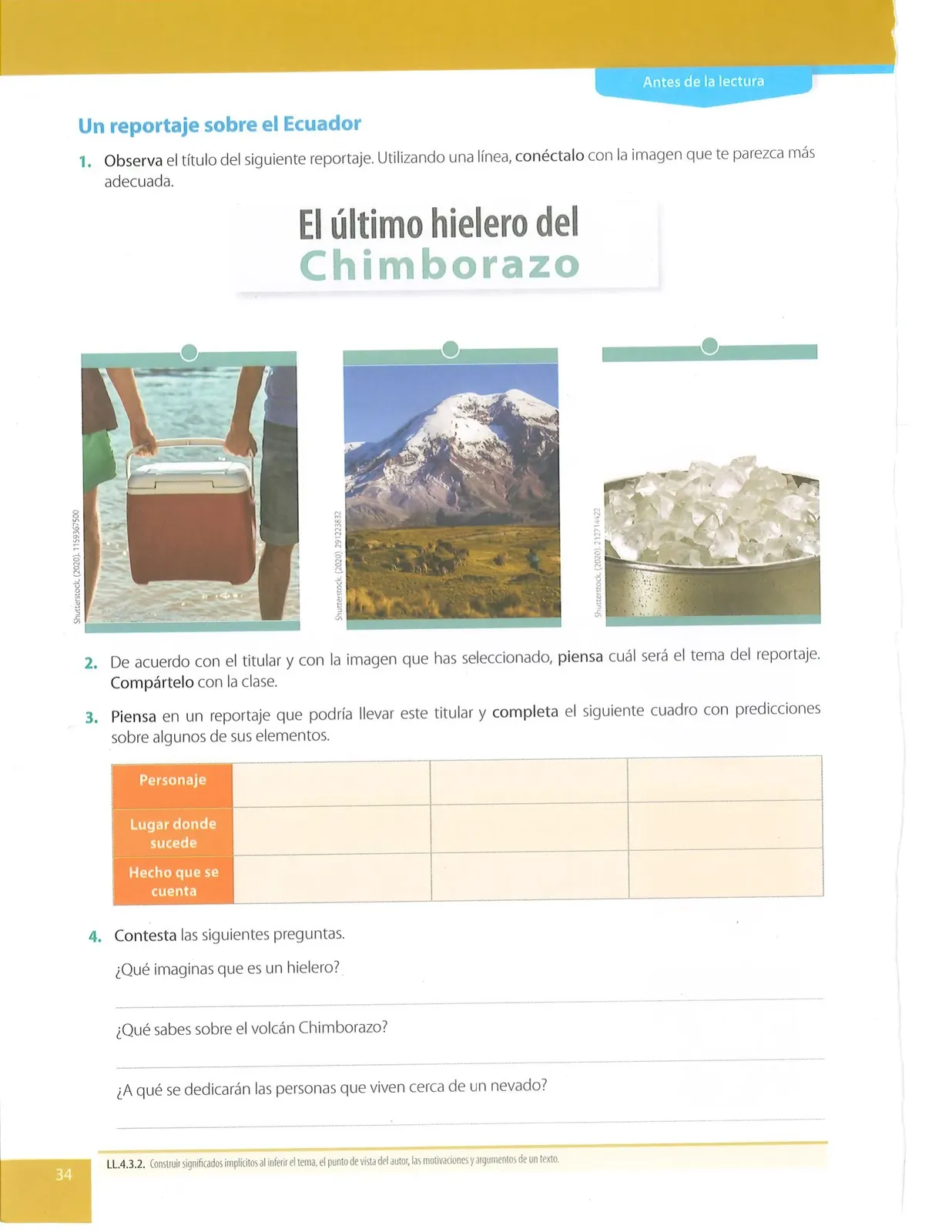 Página 34 de Lengua Y Literatura · 8 EGB · 2025