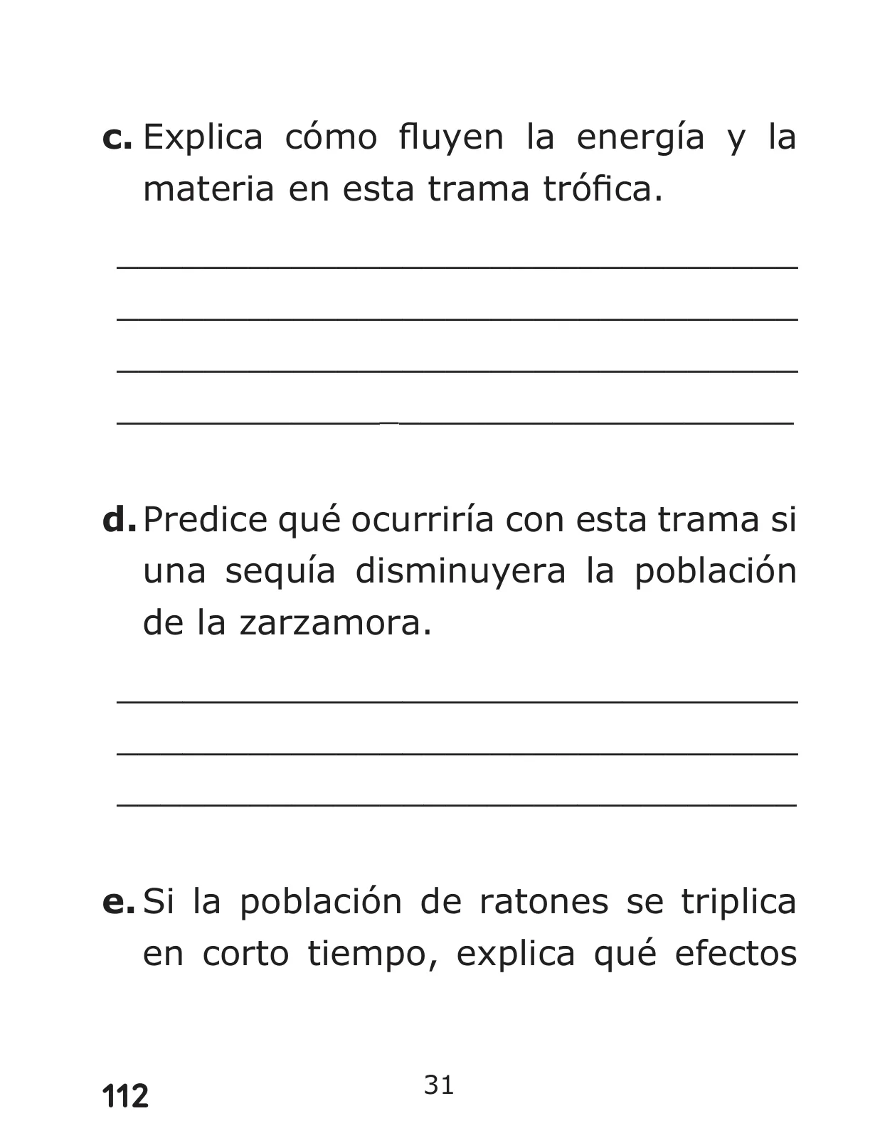 Página 112 de Libro de Ciencias Naturales – Quinto Básico | Texto del Estudiante MINEDUC – Descargar PDF · 2024