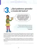 Miniatura página 28 de Aprendemos a través del lenguaje del teatro Fascículo 4 para estudiantes de Educación Secundaria · 2024
