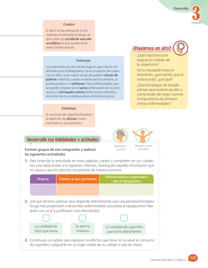 Página 87 de Libro de Ciencias Naturales – Quinto Básico | Texto del Estudiante MINEDUC – Descargar PDF · 2024