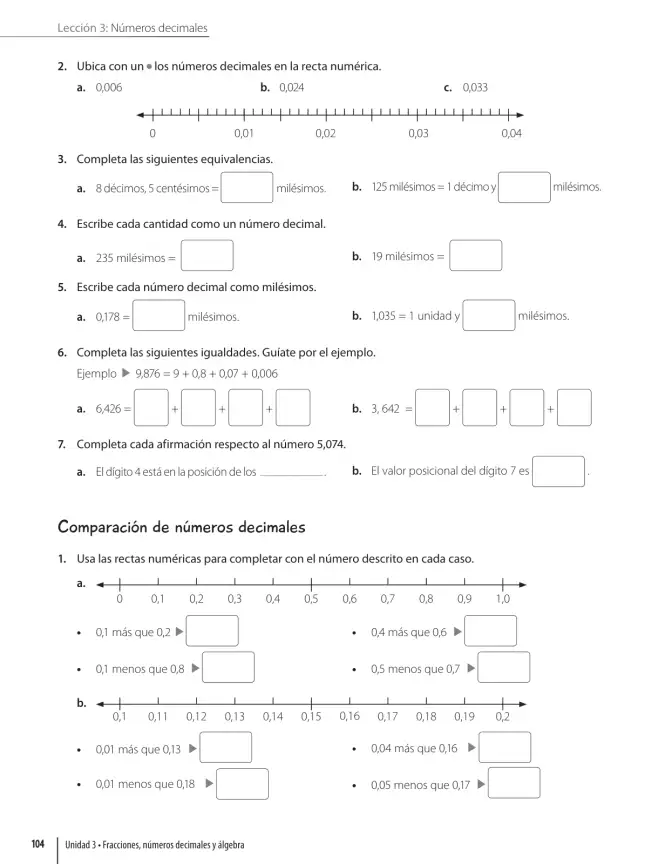 Página 106 de Matemática – Quinto Básico | Texto del Estudiante MINEDUC – Descargar PDF · 2024