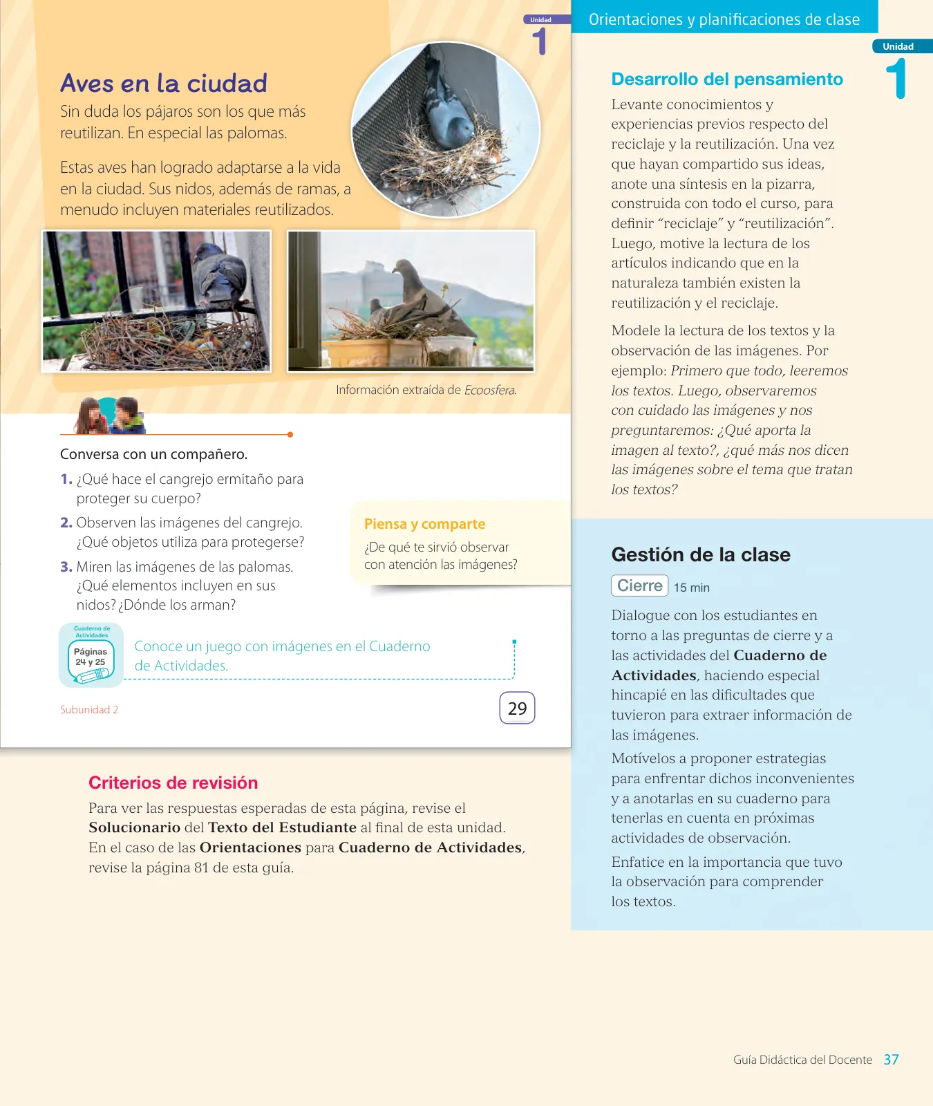 Miniatura página 39 de Lenguaje y Comunicación – Segundo Básico – Texto del Estudiante MINEDUC – Descargar PDF · 2024