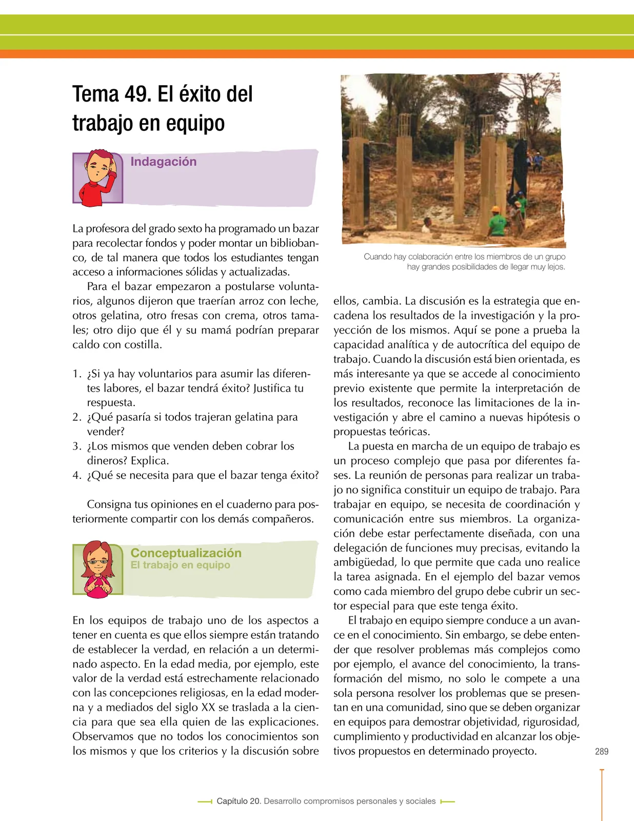 Miniatura página 289 de Ciencias Naturales 8° · Secundaria Activa
