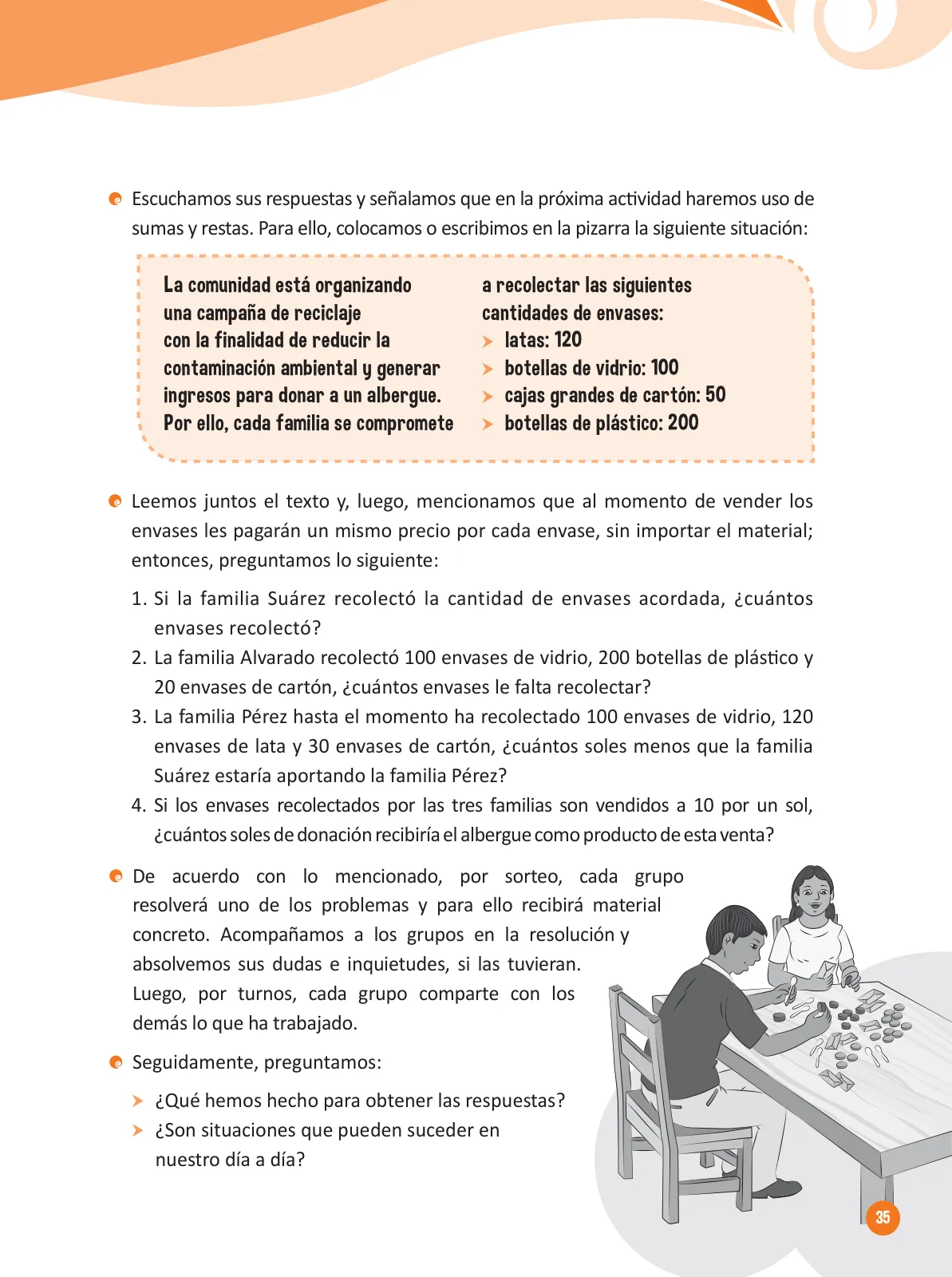 Miniatura página 37 de Guía para el trabajo docente con las familias del ciclo IV de Primaria · 2016