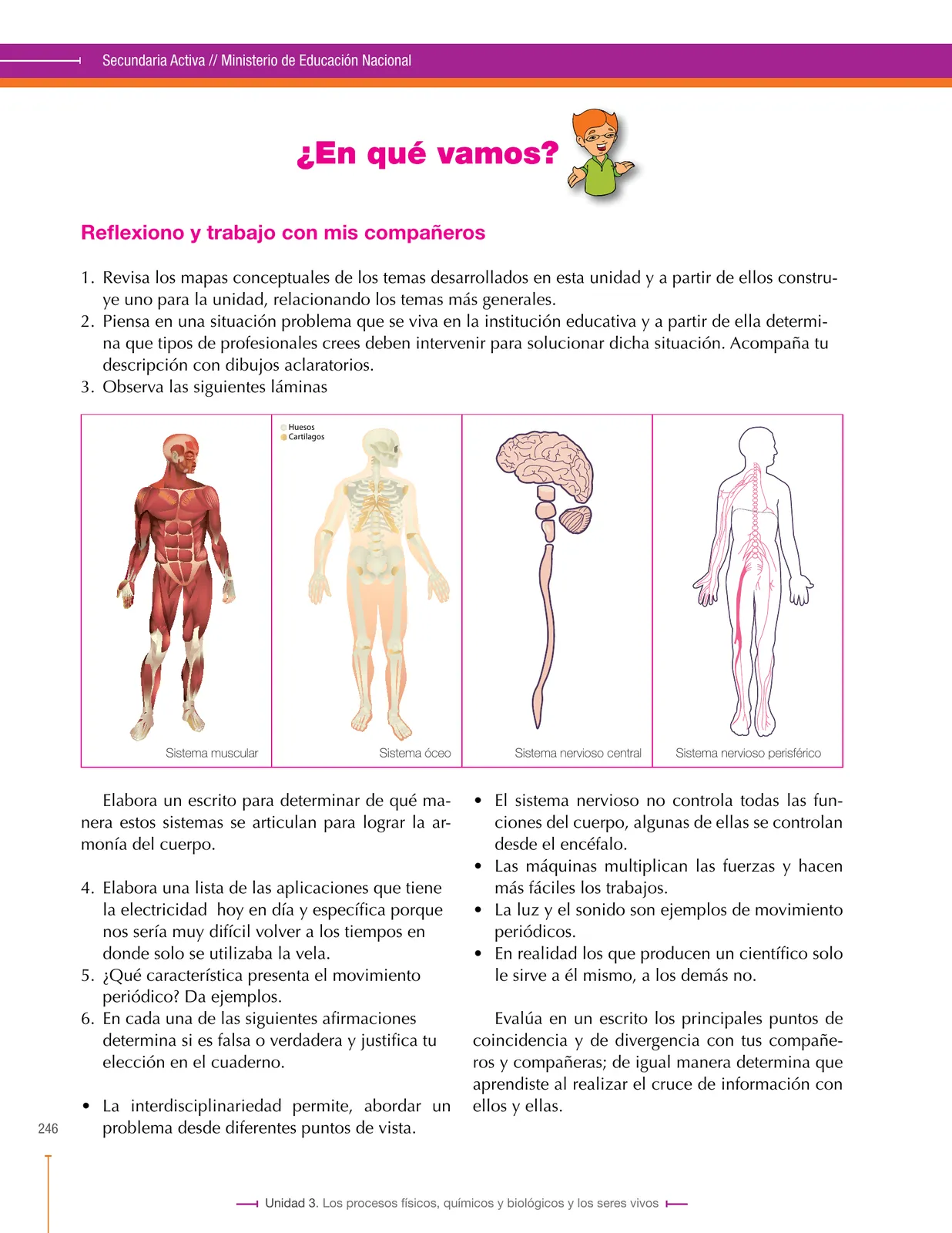 Miniatura página 246 de Ciencias Naturales 8° · Secundaria Activa