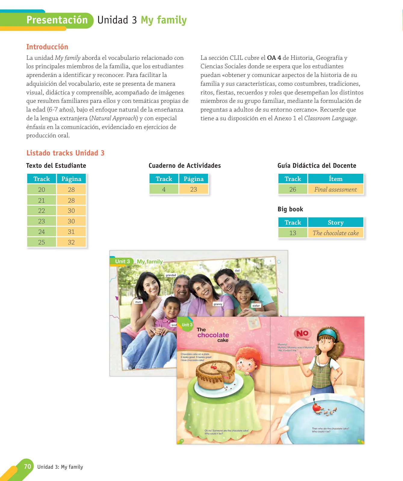 Miniatura página 72 de Inglés – Primero Básico | Student’s Book MINEDUC – Descargar PDF · 2024