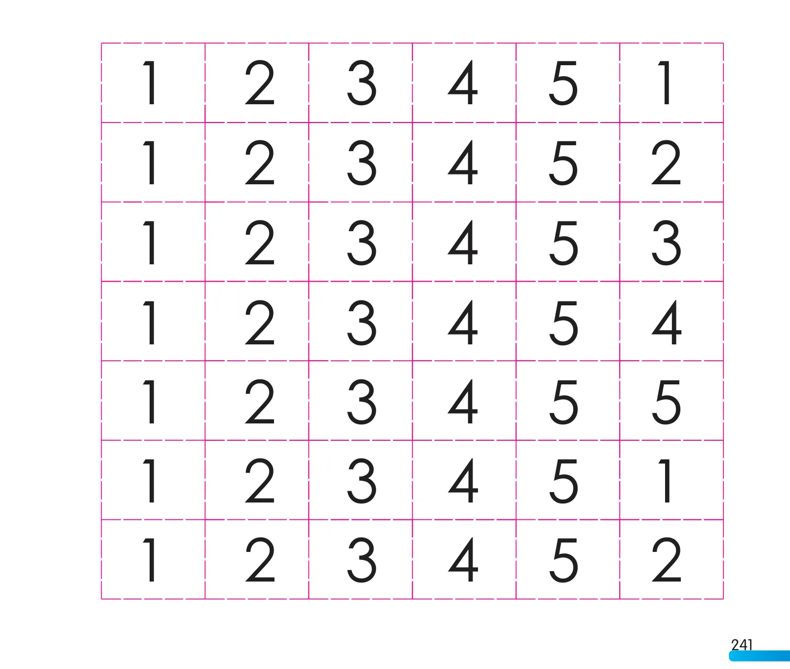 Miniatura página 243 de Aprendemos jugando : cuaderno de trabajo para niños y niñas de 4 años · 2017