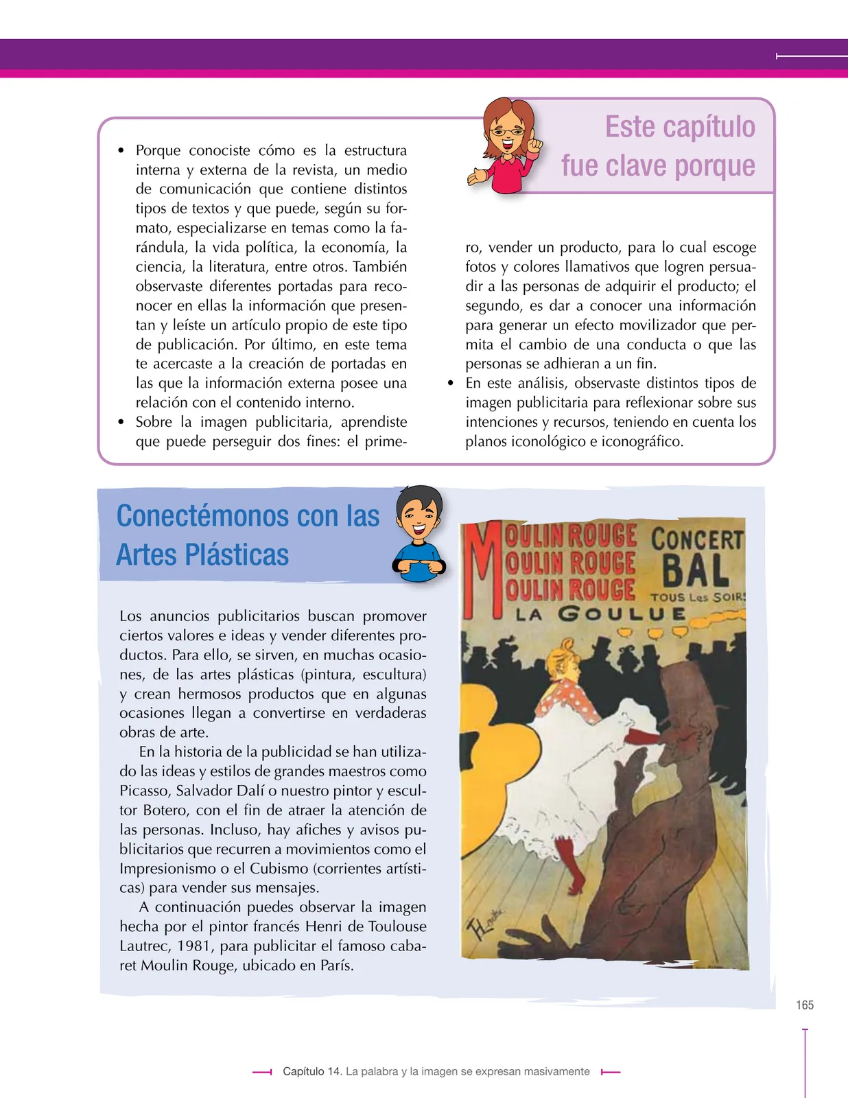 Miniatura página 165 de Lenguaje 6° · Secundaria Activa