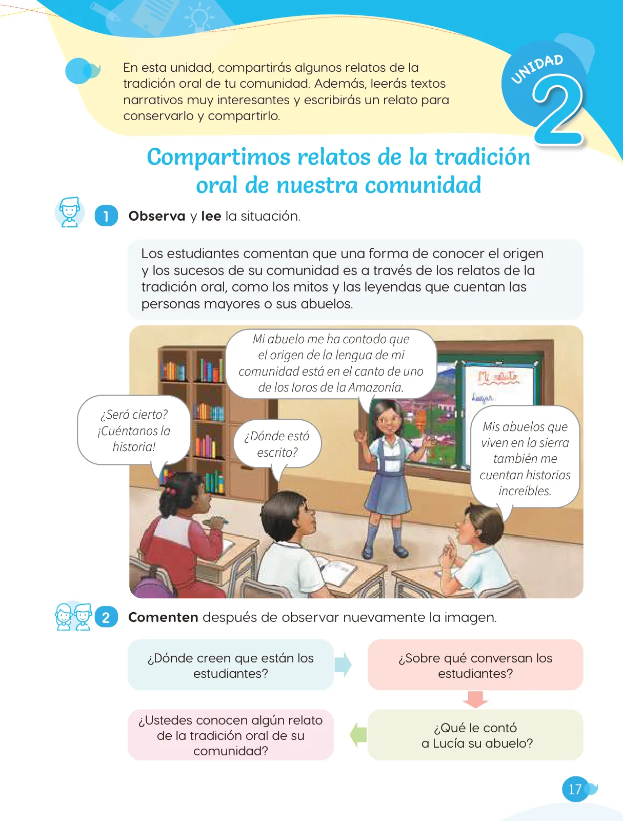 Miniatura página 19 de Cuadernillo de Comunicación 4. Cuarto grado de Primaria · 2024