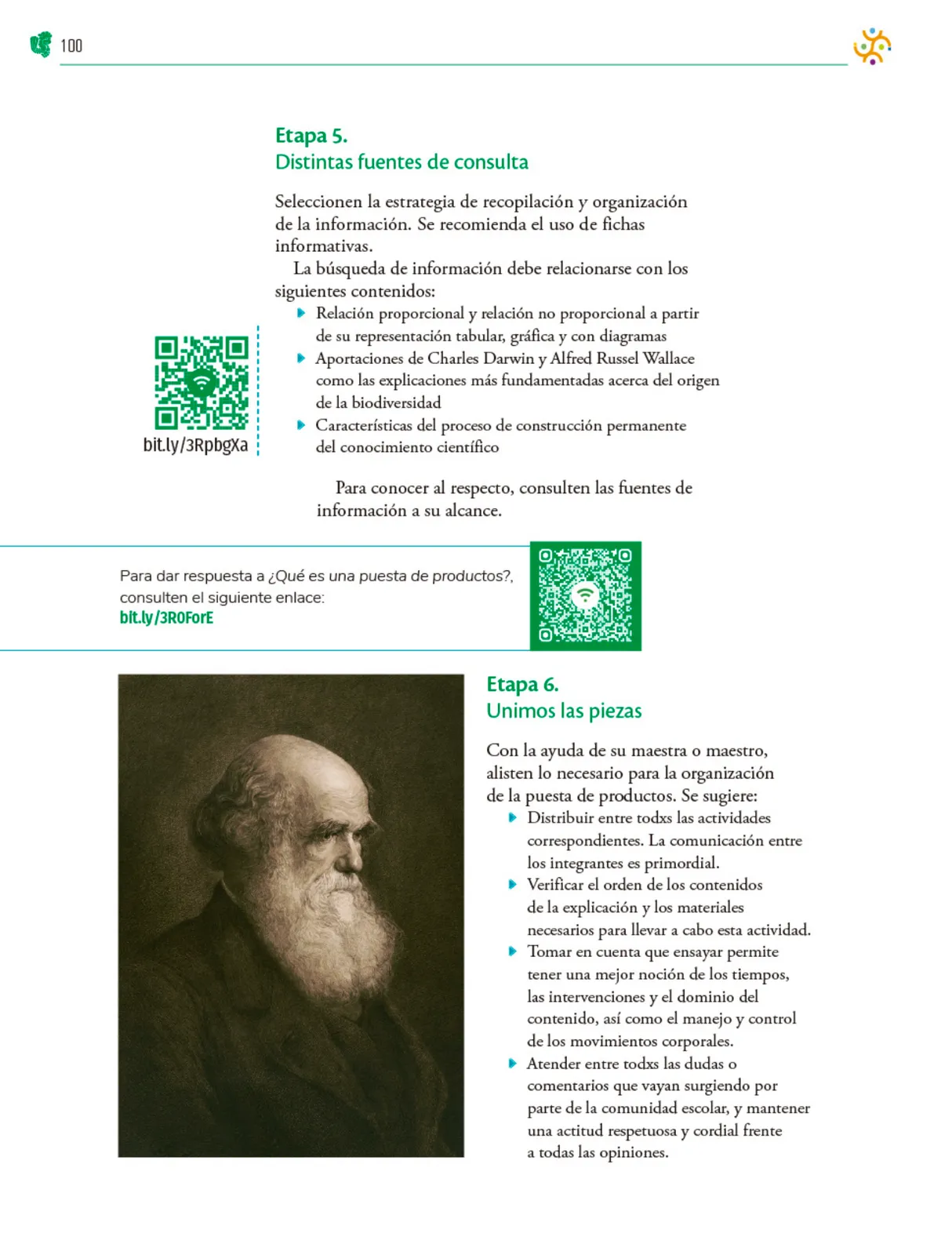 Miniatura página 101 de Colección Ximhai. Nuestro libro de Proyectos.  Tomo II.   Libro de Educación Telesecundaria Grado 1°  Ciclo Escolar 2025 - 2026