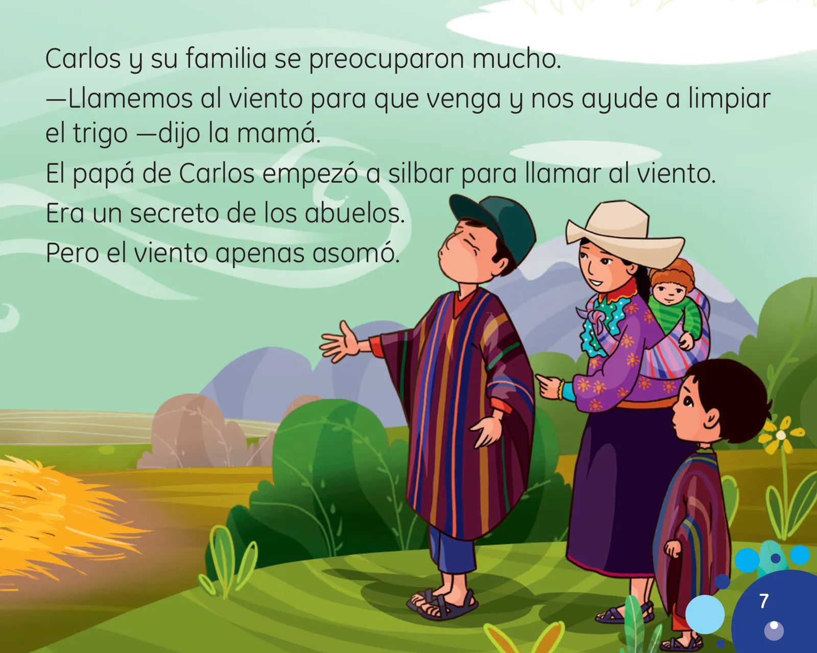 Miniatura página 9 de El día que Carlos llamó al viento - Inicial - Castellano · 2023