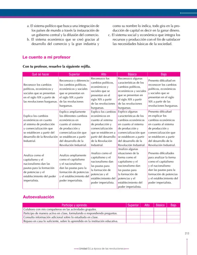 Página 213 de Ciencias Sociales 8° · Secundaria Activa