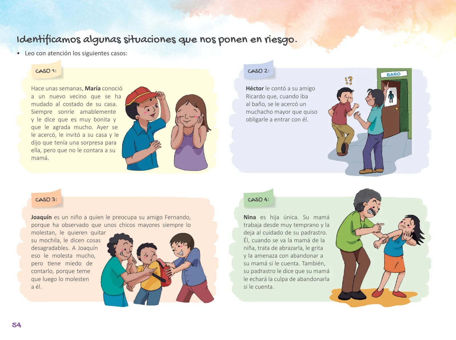 Miniatura página 56 de Cuadernillo de Tutoría Quinto Grado Educación Primaria 2019 · 2019