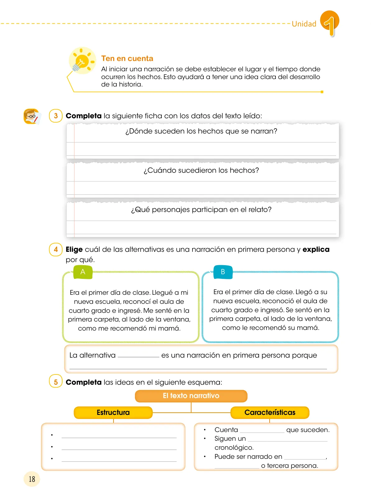 Página 19 de Comunicación 6 : cuaderno de trabajo para sexto grado de Educación Primaria 2019 · 2019