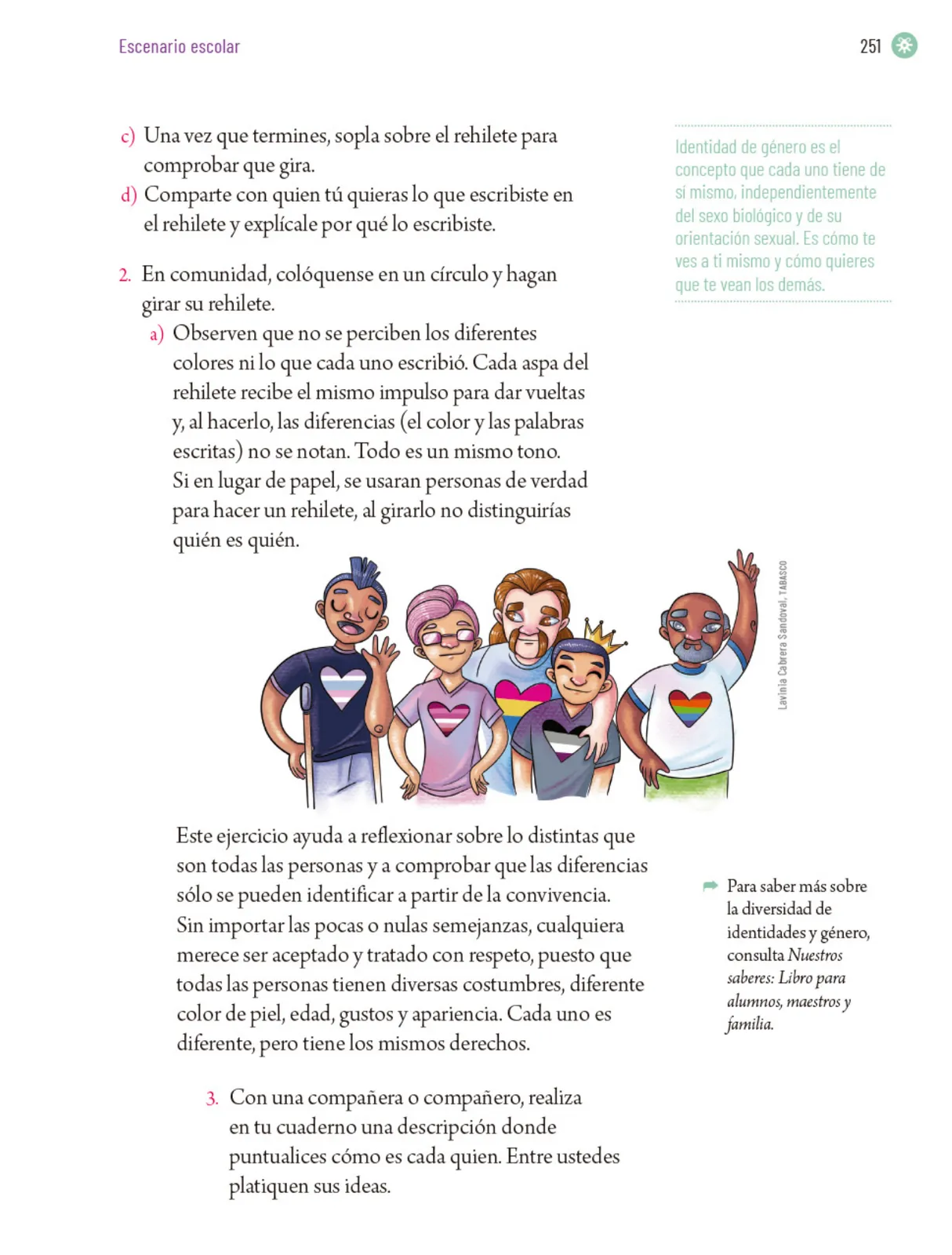 Miniatura página 254 de Proyectos Escolares.   Libro de Educación Primaria Grado 5°  Ciclo Escolar 2025 - 2026