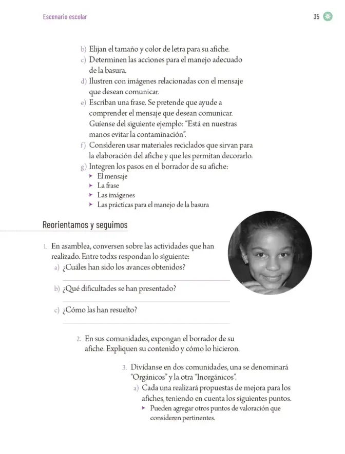 Página 38 de Proyectos Escolares. Libro de Educación Primaria Grado 6° Ciclo Escolar 2025 - 2026