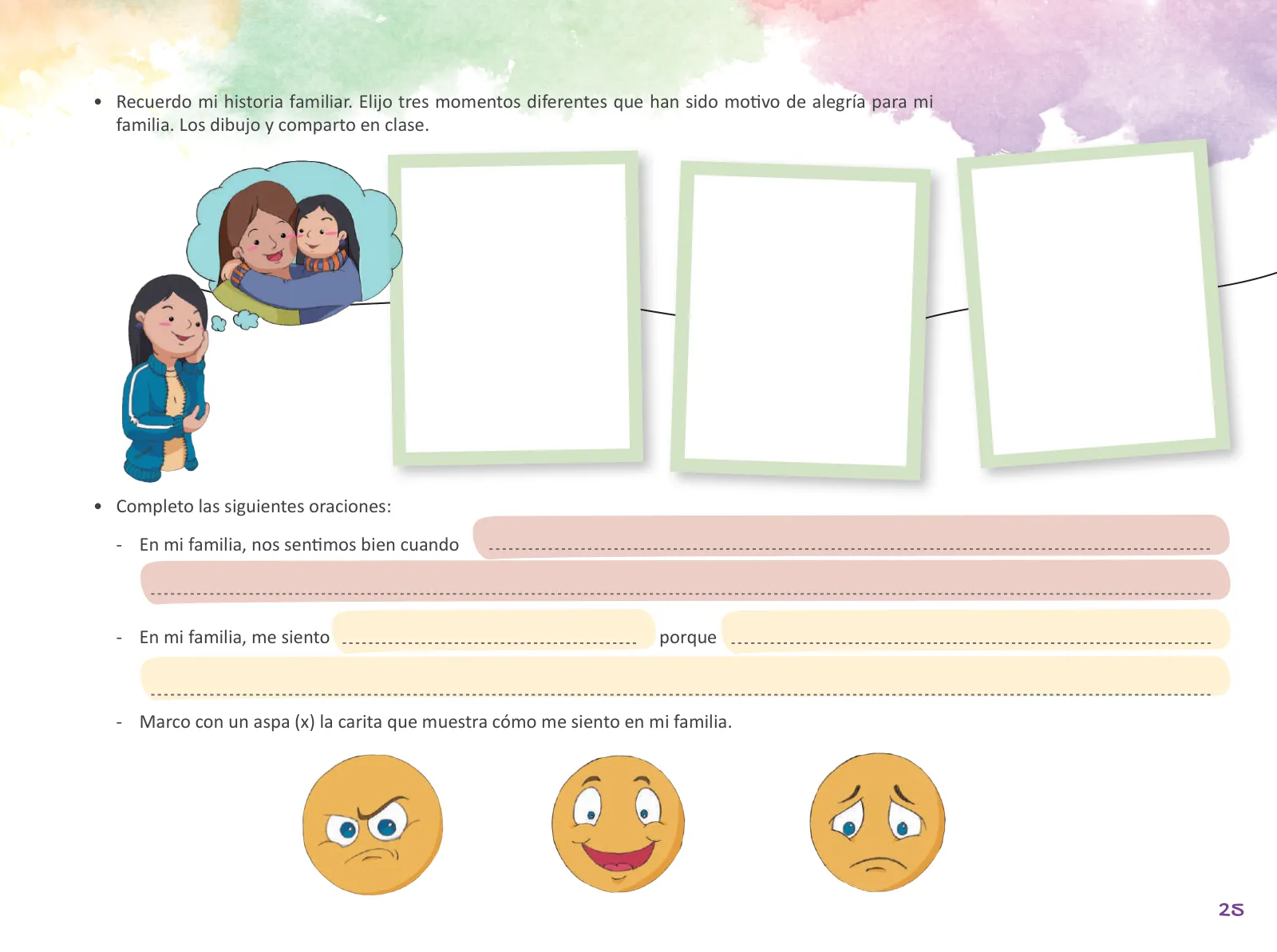 Página 27 de Cuadernillo de Tutoría Tercer Grado Educación Primaria 2019 · 2019