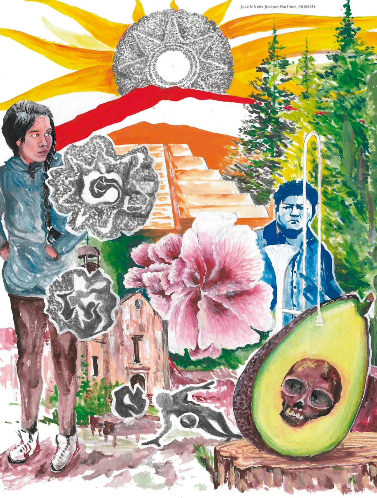 Página 107 de Colección Ximhai. Nuestro libro de proyectos. Libro de Educación Secundaria Grado 1° Ciclo Escolar 2025 - 2026