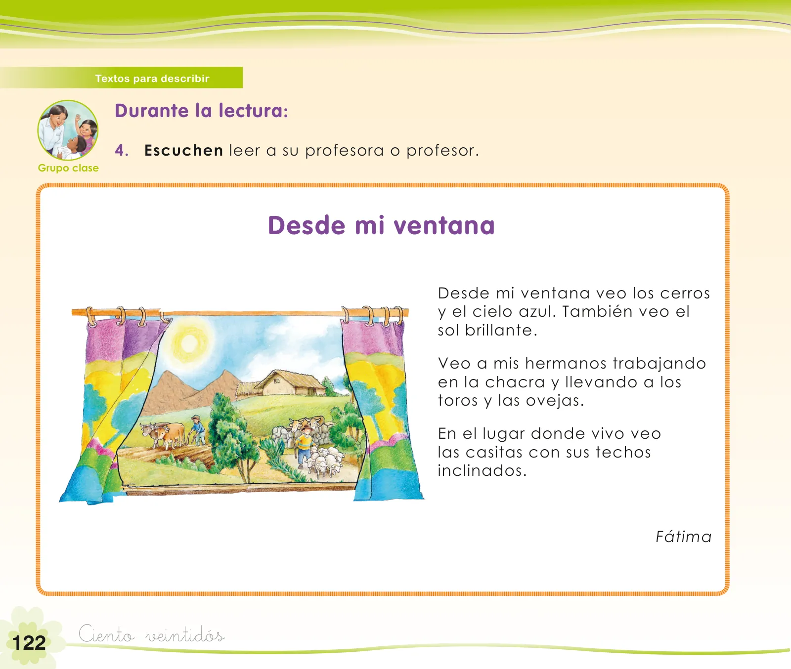 Página 124 de Comunicación 1 : cuaderno de trabajo para primer grado de Educación Primaria 2019 · 2019