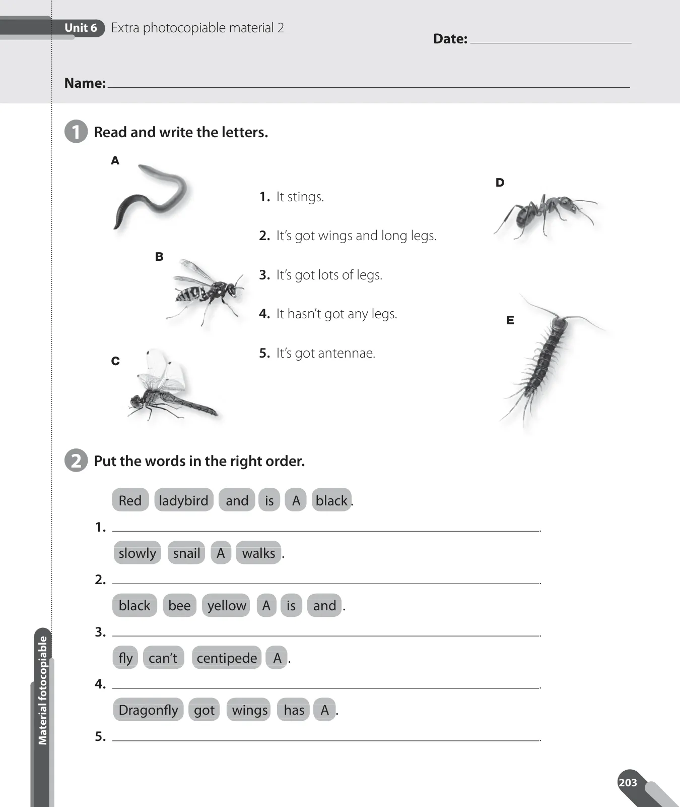 Página 67 de Inglés – Cuarto Básico | Texto del Estudiante MINEDUC – Descargar PDF · 2024