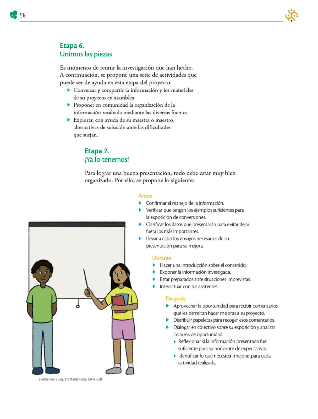 Página 97 de Colección Sk´asolil. Nuestro libro de Proyectos.  Tomo III.  Libro de Educación Telesecundaria Grado 2°  Ciclo Escolar 2025 - 2026