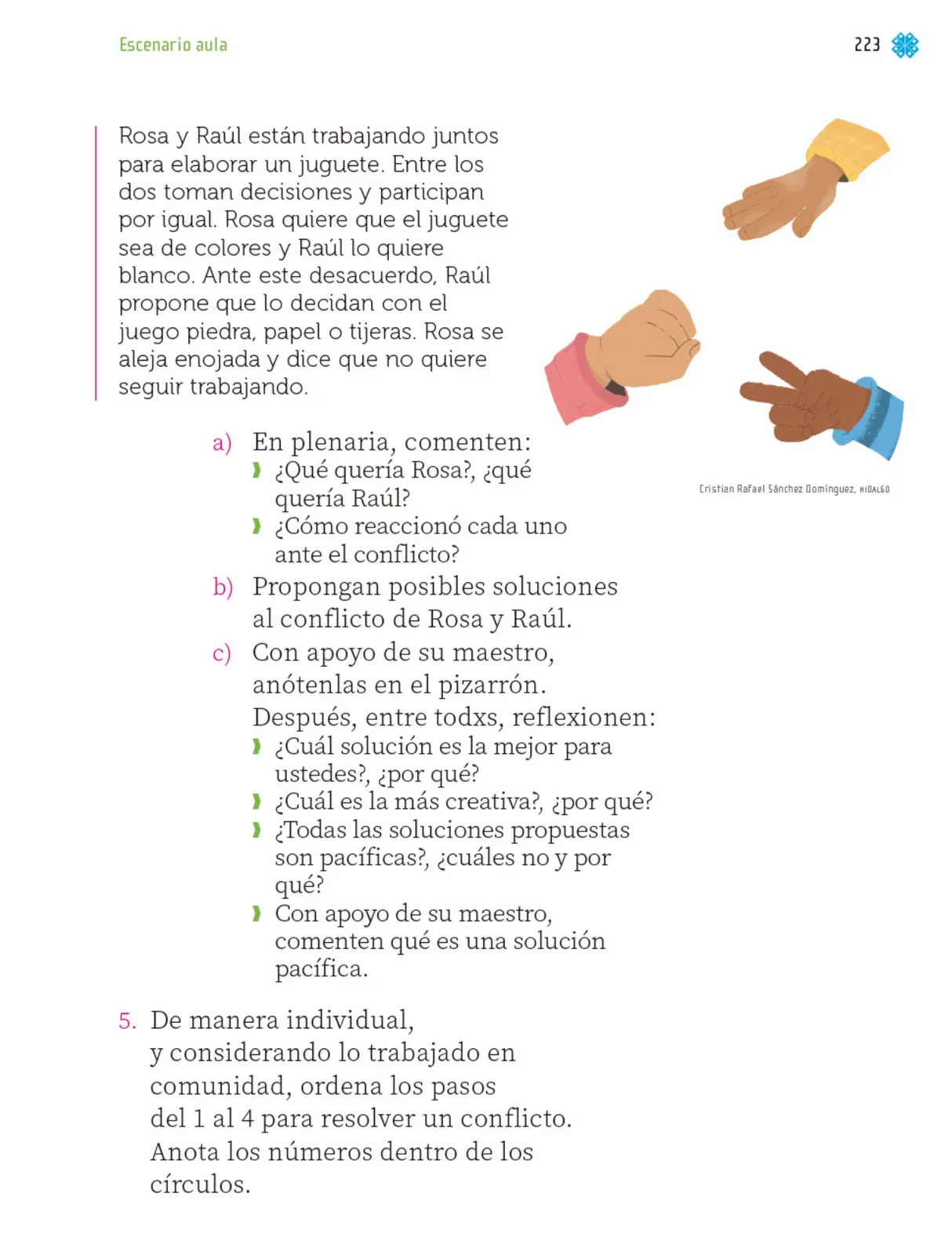 Miniatura página 224 de Proyectos de Aula.   Libro de Educación Primaria Grado 1°  Ciclo Escolar 2025 - 2026