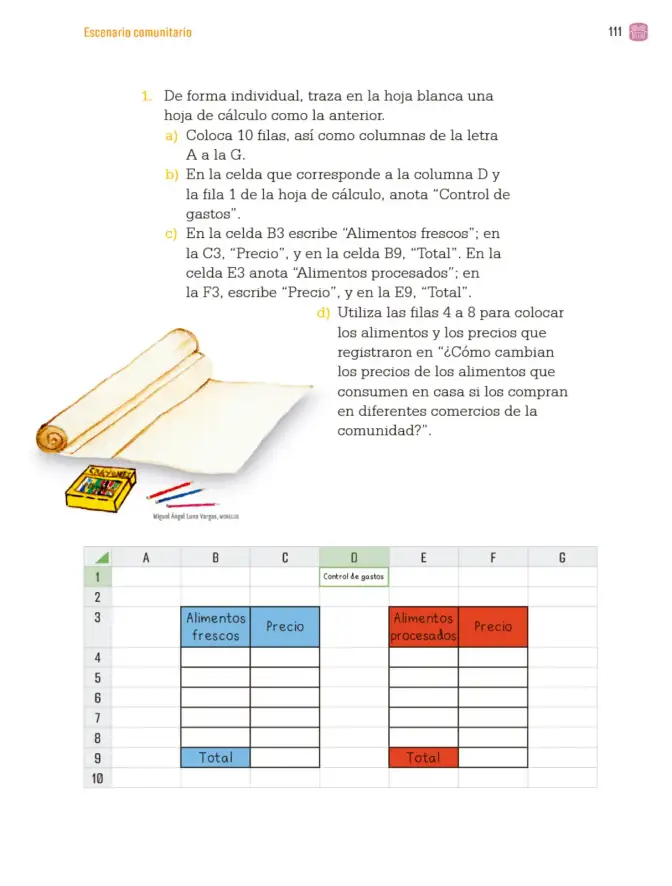 Página 114 de Proyectos Comunitarios. Libro de Educación Primaria Grado 3° Ciclo Escolar 2025 - 2026