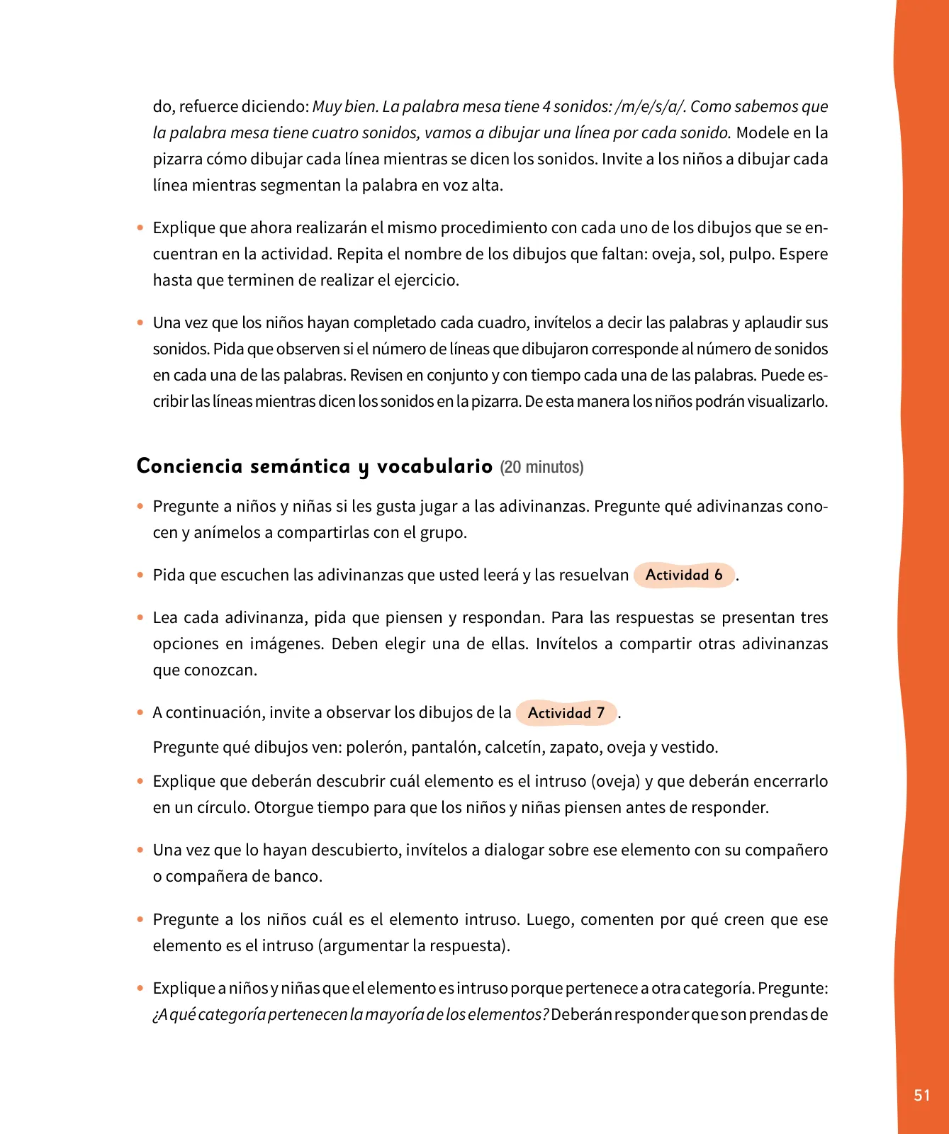 Miniatura página 52 de Lenguaje y Comunicación – Primero Básico | Texto del Estudiante MINEDUC – Descargar PDF · 2024