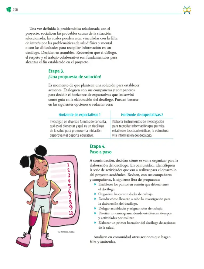 Página 251 de Colección Nanahuatzin. Nuestro libro de Proyectos. Tomo III. Libro de Educación Telesecundaria Grado 3° Ciclo Escolar 2025 - 2026