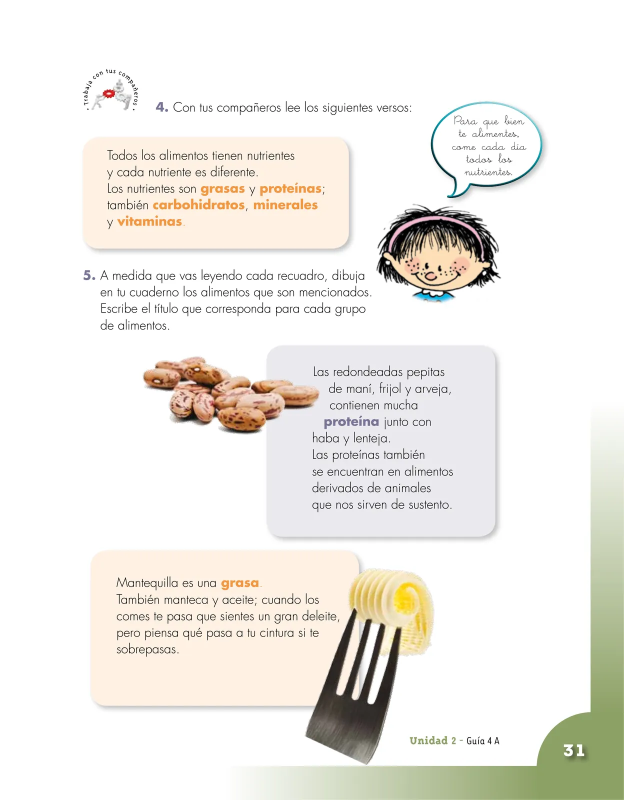 Miniatura página 31 de Ciencias Naturales 4° · Cartilla 01