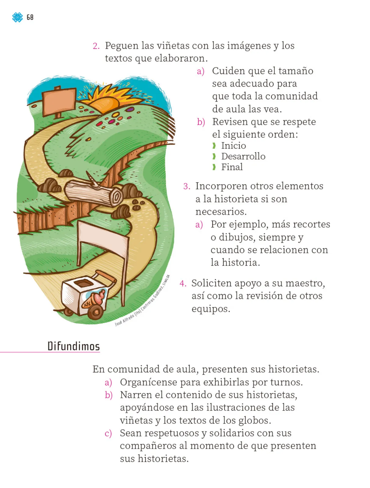 Página 69 de Proyectos de Aula. Libro de Educación Primaria Grado 1° Ciclo Escolar 2025 - 2026