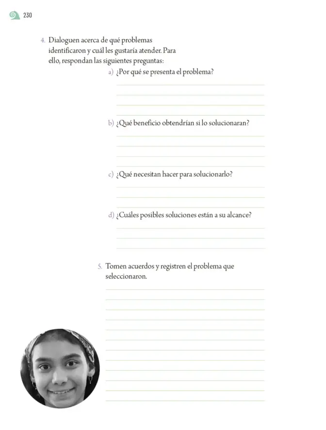 Página 233 de Proyectos de Aula. Libro de Educación Primaria Grado 6° Ciclo Escolar 2025 - 2026