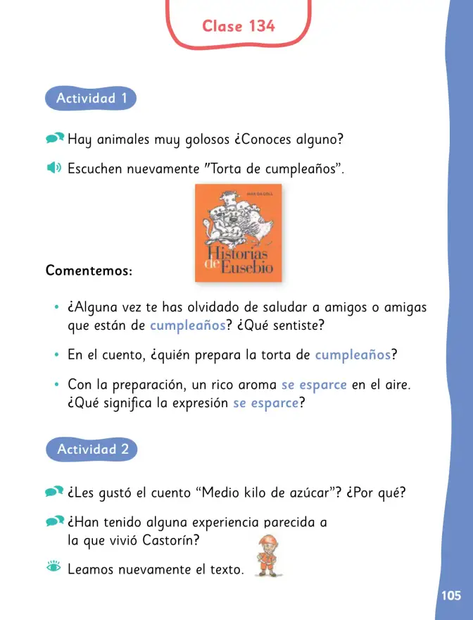 Página 108 de Lenguaje y Comunicación – Primero Básico | Texto del Estudiante MINEDUC – Descargar PDF · 2024