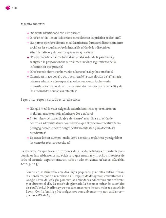 Página 119 de Un libro sin recetas para la maestra y el maestro. Fase 6. Libro de Educación Secundaria Grado 1°, 2°, 3° Ciclo Escolar 2025 - 2026