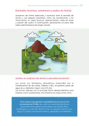 Página de Medidas de respuesta en locales educativos ante lluvias intensas y peligros asociados · 2025