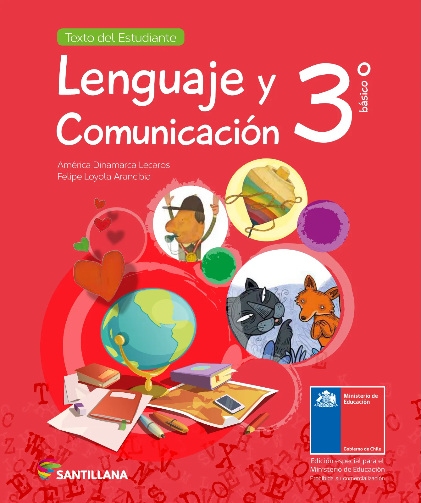 Portada de Lenguaje y Comunicación – Tercero Básico | Texto del Estudiante MINEDUC – Descargar PDF · 2024