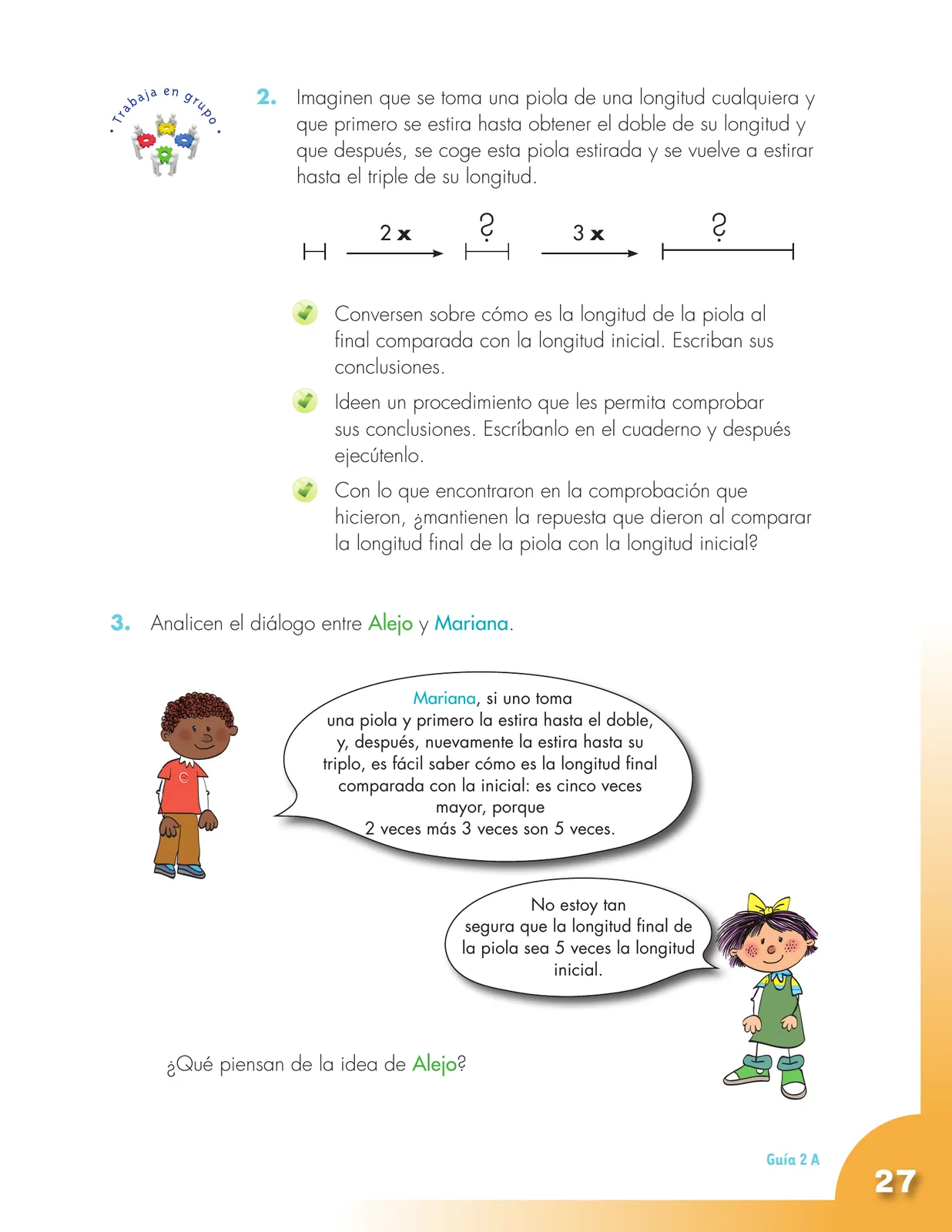 Página 27 de Matematica 5° · Cartilla 01