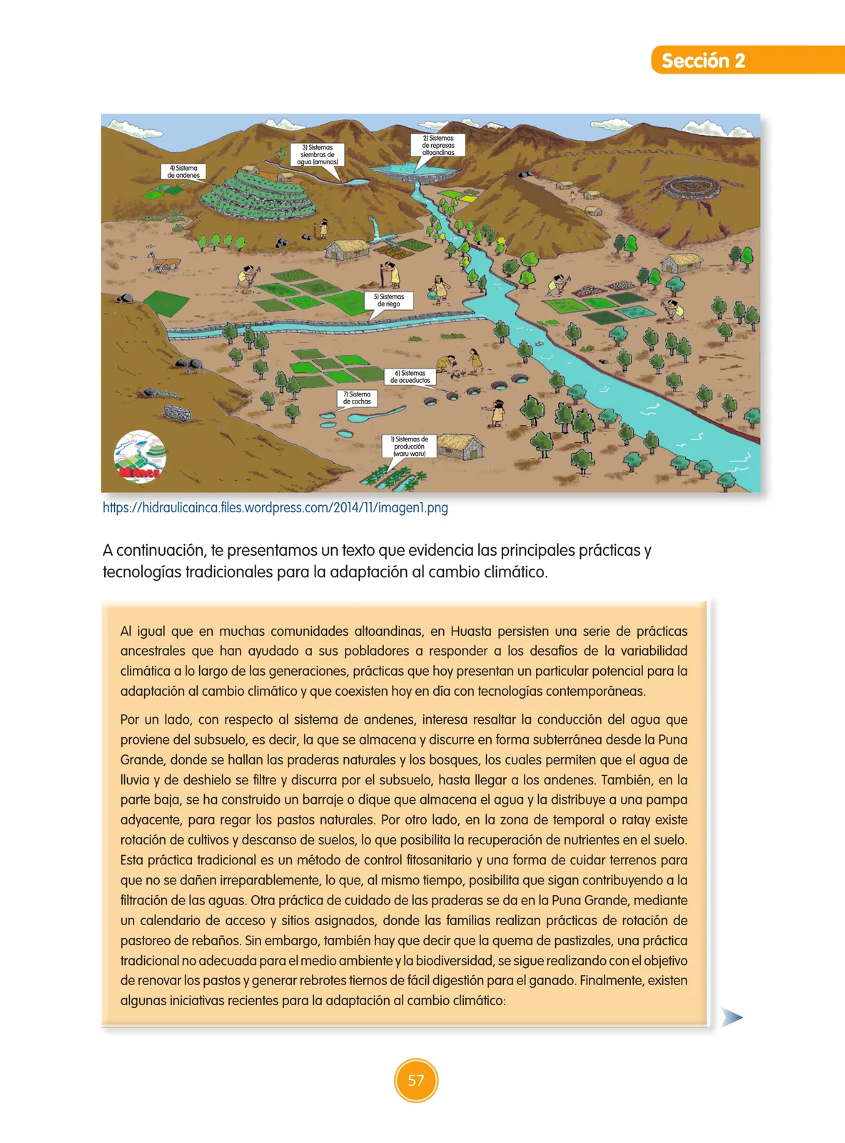 Miniatura página 58 de Guía de educación ambiental para el desarrollo sostenible : cambio climático · 2016