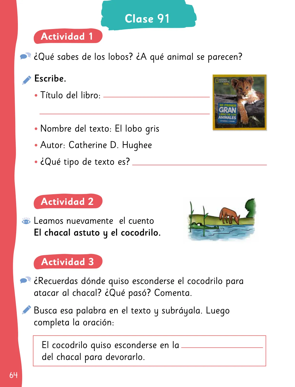 Página 66 de Lenguaje y Comunicación – Segundo Básico – Texto del Estudiante MINEDUC – Descargar PDF · 2024
