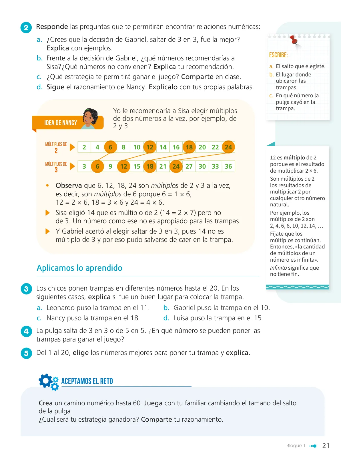 Página 23 de Texto de Matemática 6. Sexto grado de Primaria · 2024
