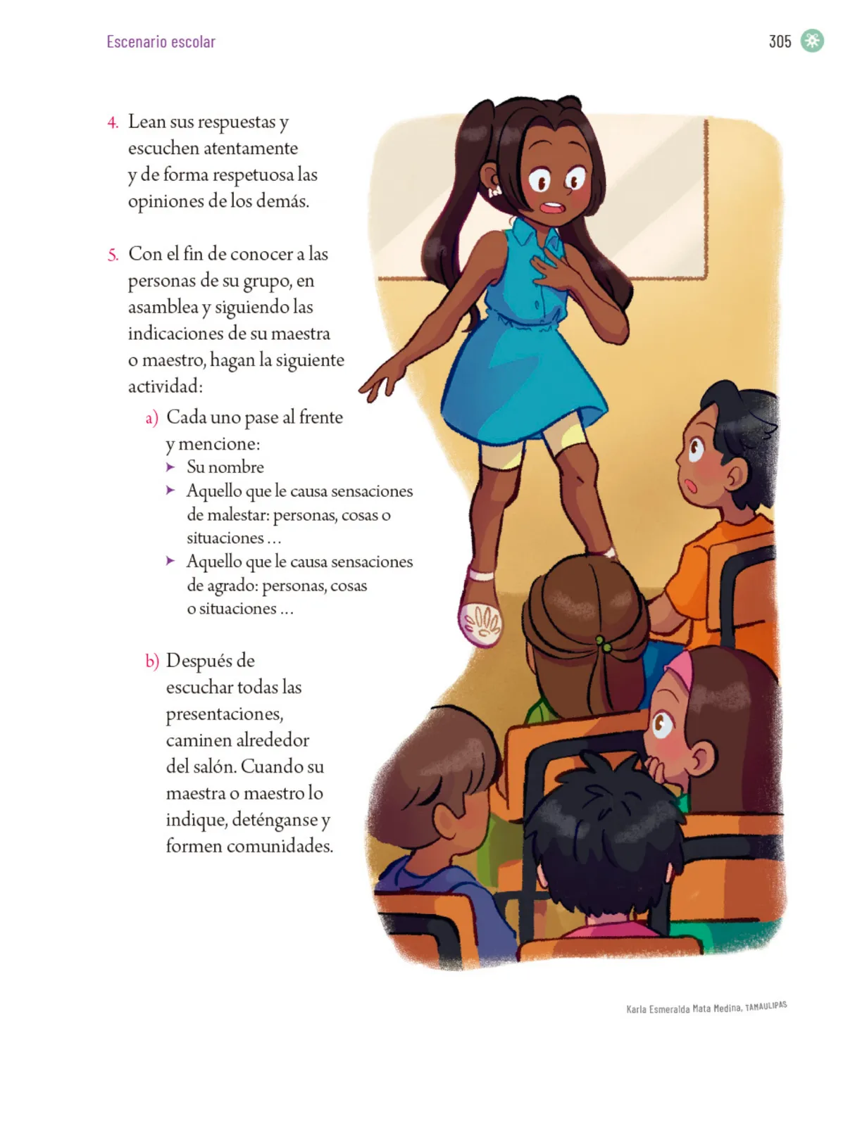 Miniatura página 308 de Proyectos Escolares.   Libro de Educación Primaria Grado 5°  Ciclo Escolar 2025 - 2026