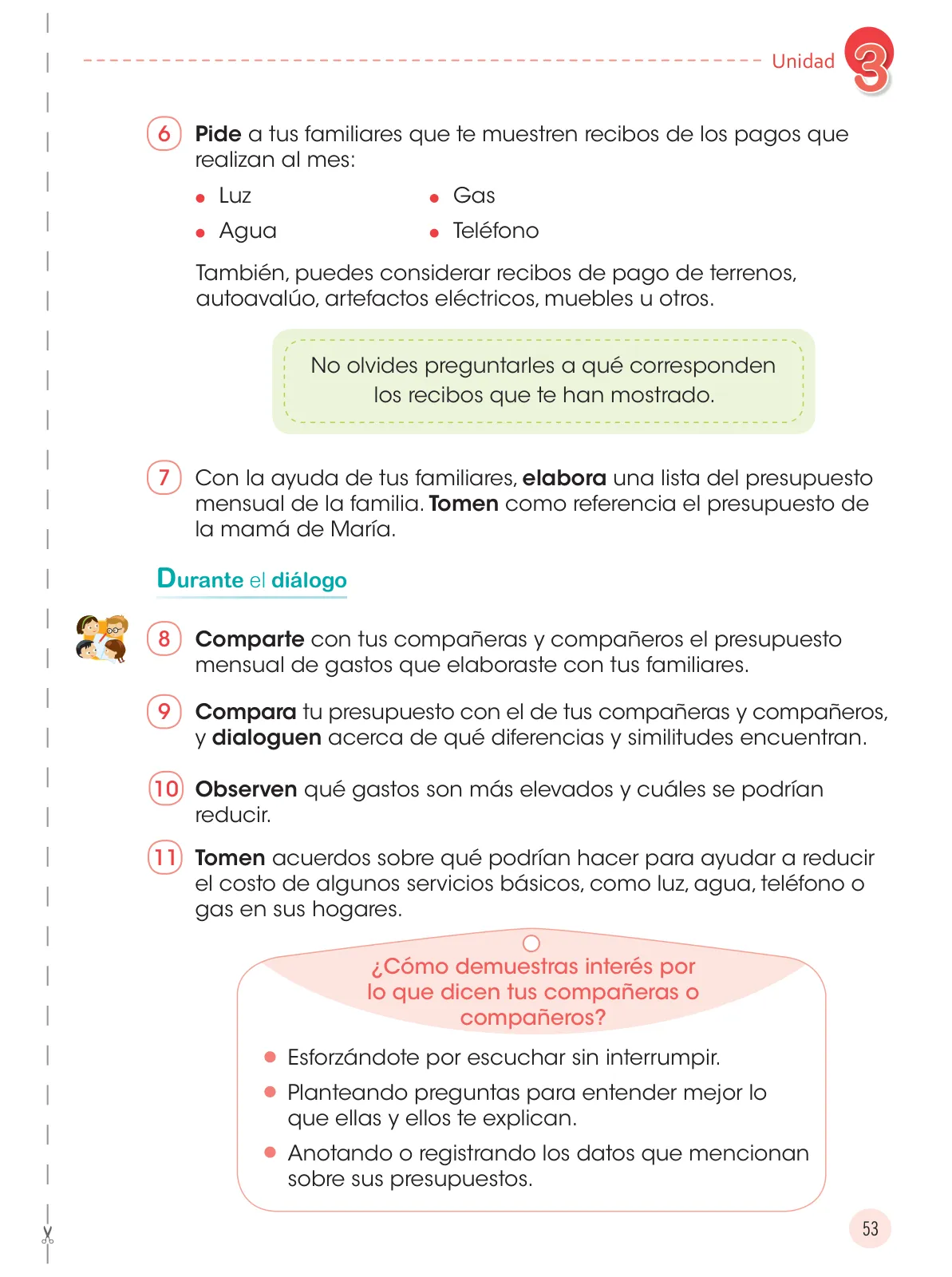 Miniatura página 55 de Comunicación 4 : cuaderno de trabajo para cuarto grado de Educación Primaria 2019 · 2019