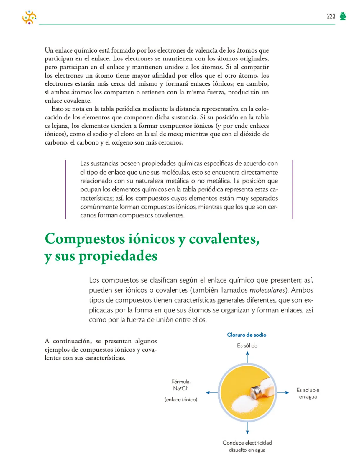 Miniatura página 224 de Colección Nanahuatzin. Saberes y pensamiento científico.   Libro de Educación Telesecundaria Grado 3°  Ciclo Escolar 2025 - 2026