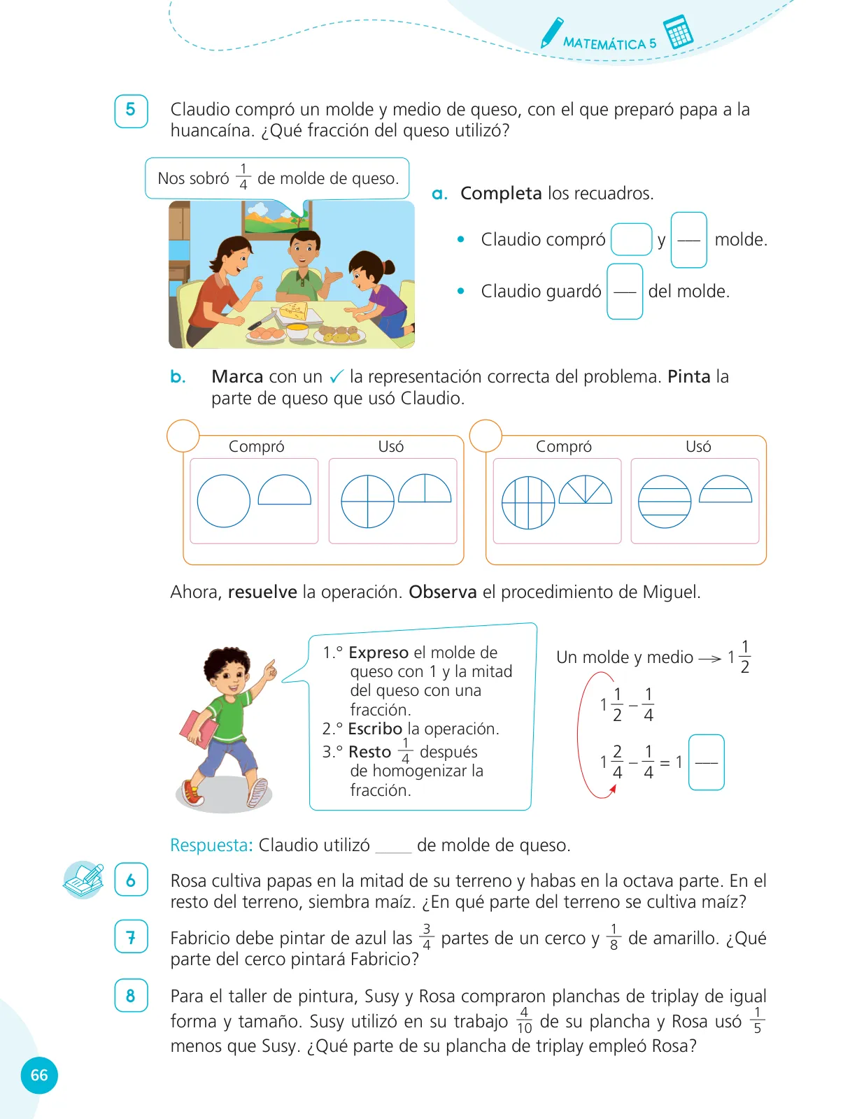 Miniatura página 68 de Cuadernillo de Matemática 5, quinto grado de Primaria ﻿ · 2023