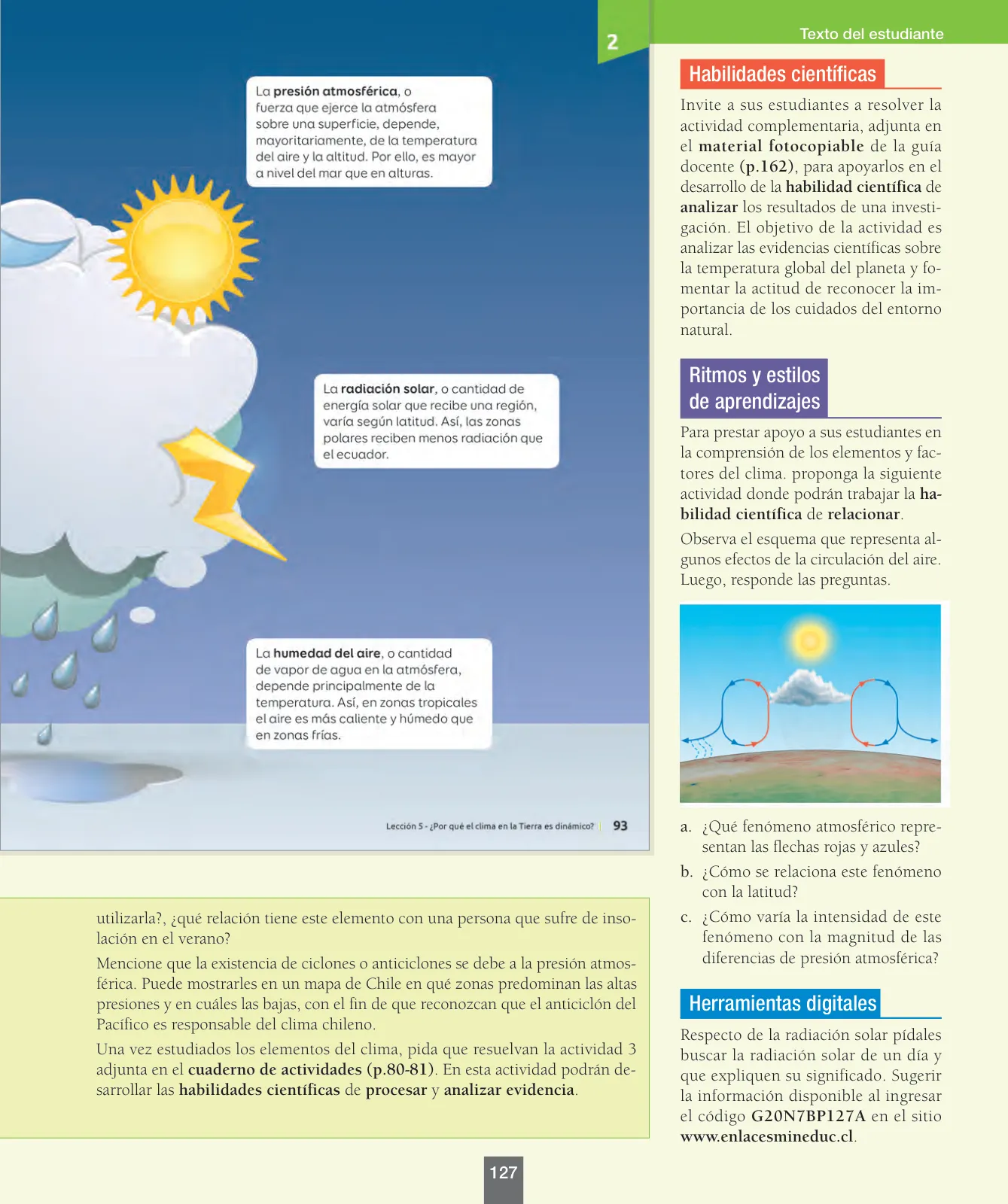 Página 128 de Ciencias Naturales – Séptimo Básico | Texto del Estudiante MINEDUC – Descargar PDF · 2024