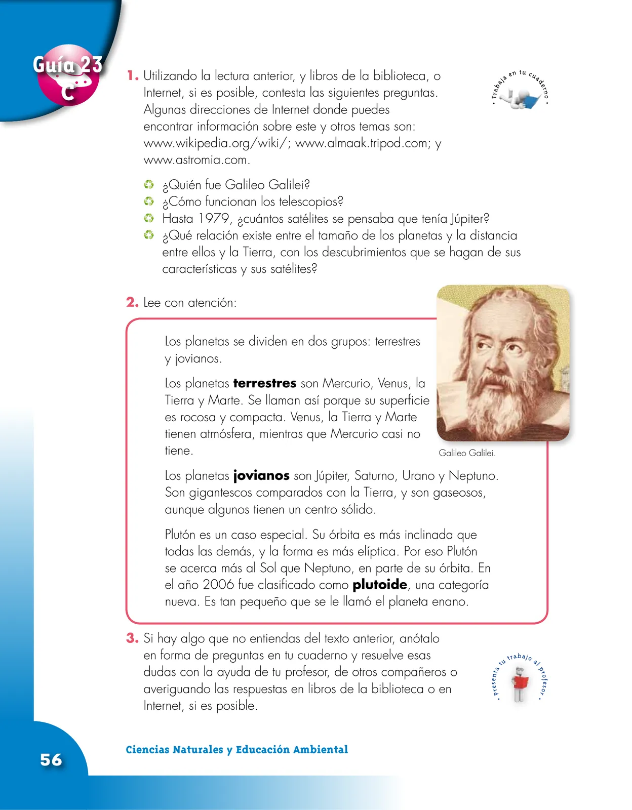 Página 56 de Ciencias Naturales 4° · Cartilla 03
